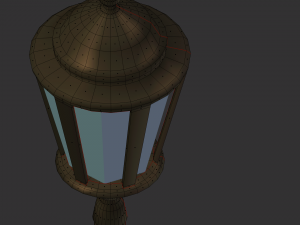 streetlight 3D 모델