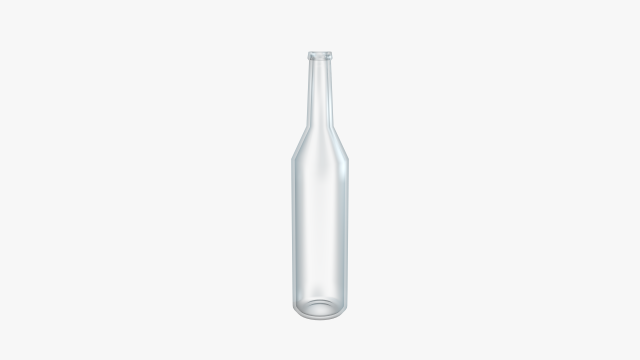 transparent bottle 3Dモデル .c4d .max .obj .3ds .fbx .stl .blend 