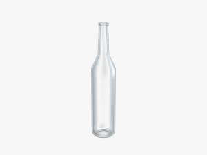 transparent bottle 3D Model