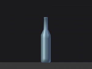 transparent bottle 3Dモデル