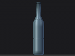 transparent bottle 3Dモデル