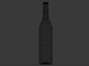 transparent bottle 3Dモデル