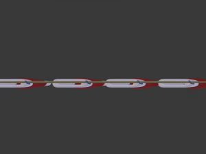 christmas socks 3D Model