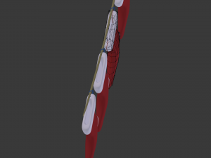 christmas socks Model 3D