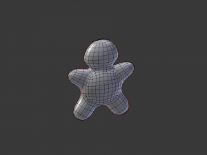 gingerbread man Modelo 3D