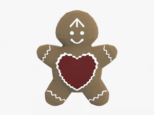 gingerbread man 3D Model