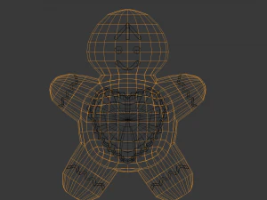 gingerbread man 3D Model