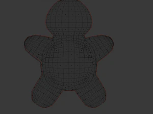 gingerbread man 3D Model