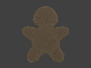 gingerbread man Modelo 3D
