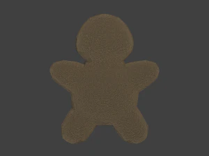 gingerbread man 3D Model