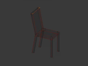 sedia Modello 3D