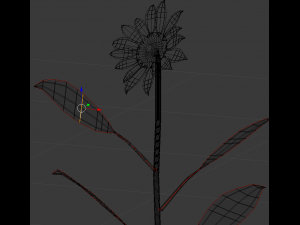 sunflower 3D Model