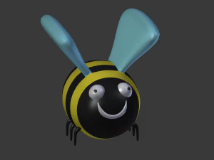 cartoon bumblebee 3D Model