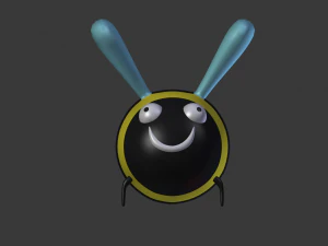 cartoon bumblebee 3D Model