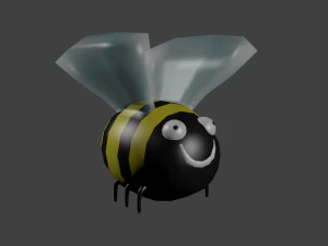 cartoon bumblebee 3D Model