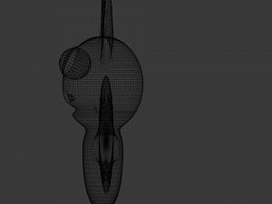 cartoon bat 3D Model