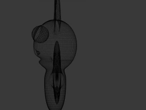 cartoon bat 3D Model