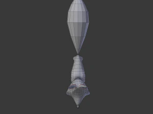 cartoon fox 3D Model