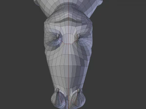 cartoon fox 3D Model