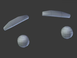 cartoon fox 3D Model