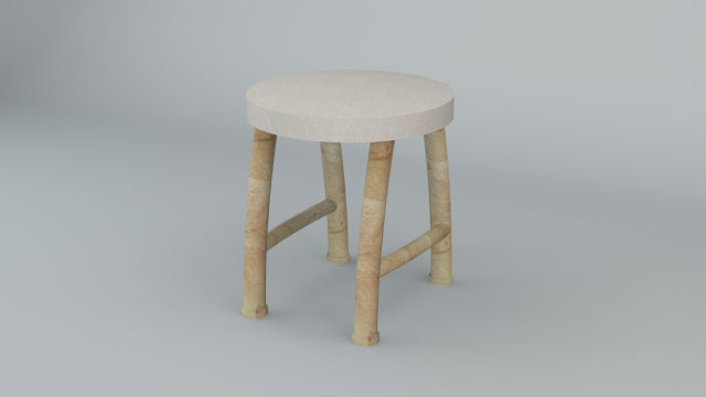 chair with materials 3D मॉडल .c4d .max .obj .3ds .fbx .stl .blend 