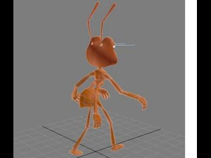 ant caractre 3D Model