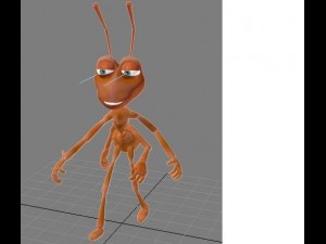 ant caractre 3D Model
