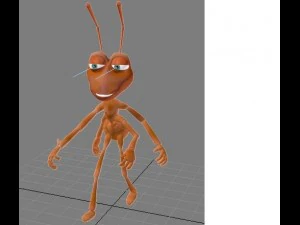 ant caractre 3D Model