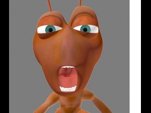 ant caractre 3D Model