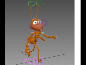 ant caractre 3D Model