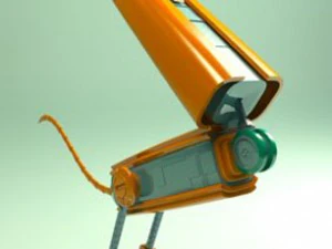 ペンロボット変身 3Dモデル