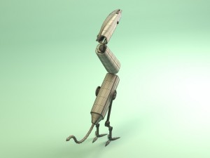 pen robot tronsform Modèle 3D
