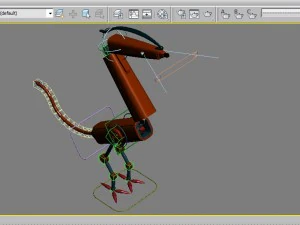 pen robot tronsform 3D Model