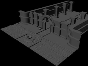 masmorra 3D Model