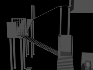 forte estrela cadente 3D Model