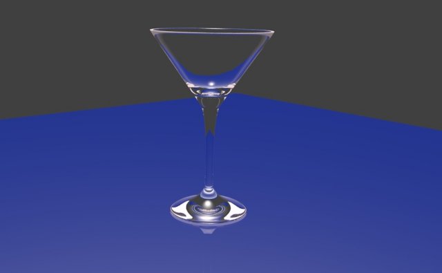 glass for martini 3D 모델 .c4d .max .obj .3ds .fbx .stl .blend 