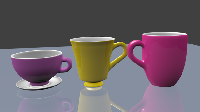 coffee mug Model 3D .c4d .max .obj .3ds .fbx .stl .blend 