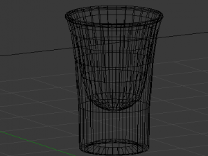 cocktail glass 3D 모델