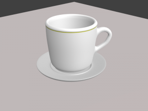 coffee mug 3D-Modell