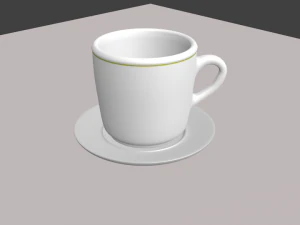 kubek do kawy Model 3D