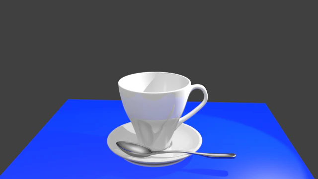 kubek kawy Model 3D .c4d .max .obj .3ds .fbx .stl .blend 