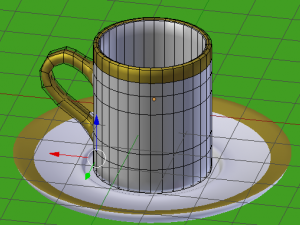 mug coffe Model 3D