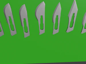 skalpel Model 3D
