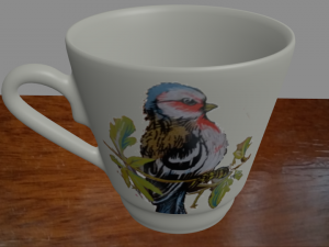 mug 3d 3D 모델