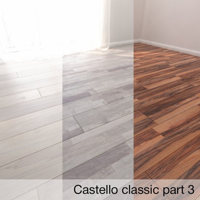parquet floor castello classic part 3 3D मॉडल .c4d .max .obj .3ds .fbx .stl .blend 