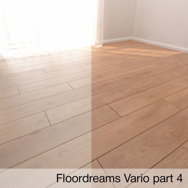 parquet floor floordreams vario part 4 3D Модель .c4d .max .obj .3ds .fbx .stl .blend 
