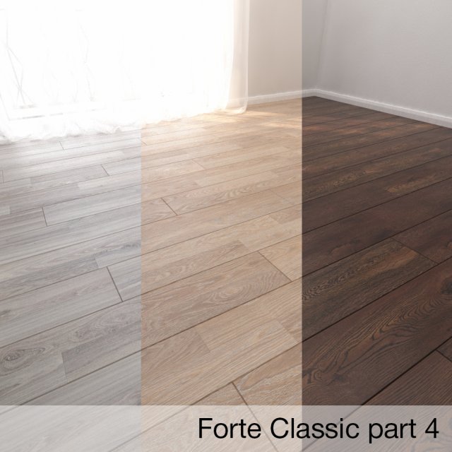 parquet floor forte classic part 4 Modelo 3D .c4d .max .obj .3ds .fbx .stl .blend