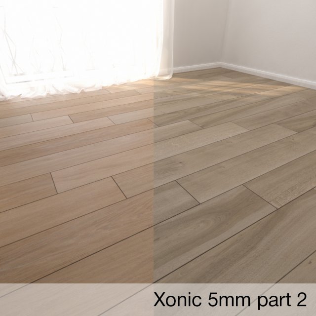 parquet floor xonic 5mm part 2 Model 3D .c4d .max .obj .3ds .fbx .stl .blend 