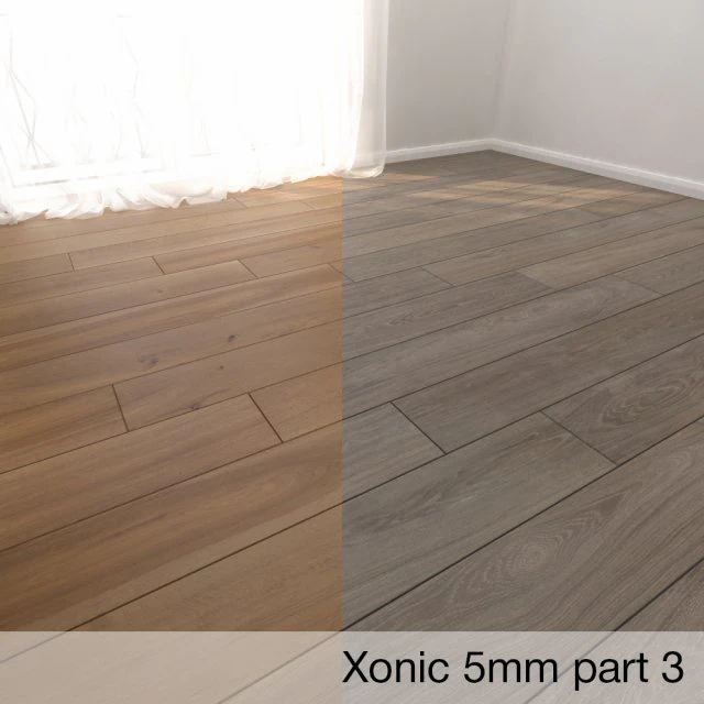 镶木地板 xonic 5mm 第 3 部分 3D 模型 .c4d .max .obj .3ds .fbx .stl .blend