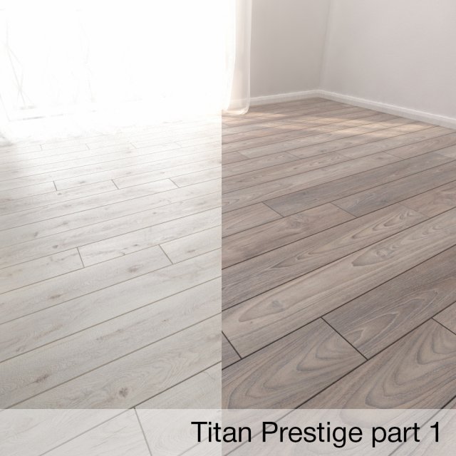 parquet floor titan prestige part 1 3D Model .c4d .max .obj .3ds .fbx .stl .blend 